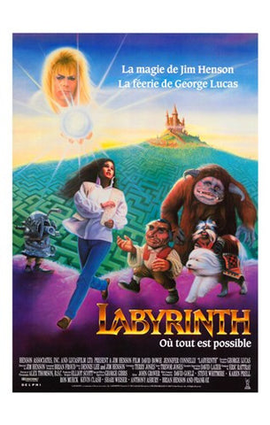 Labyrinth Movie Poster Print