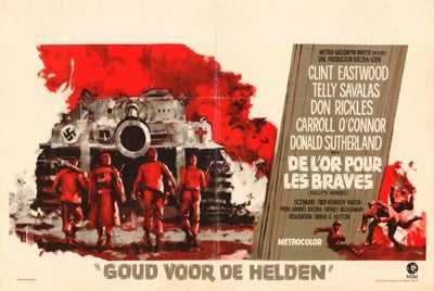 Kelly's Heroes Movie Poster Print