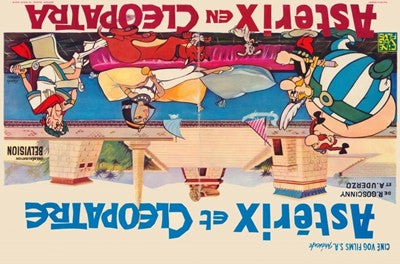 Asterix and Cleopatra Movie Poster Print