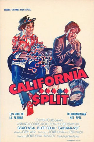 California Split Movie Poster Print