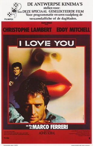 I love You Movie Poster Print