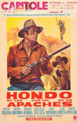 Hondo and the Apaches Movie Poster Print