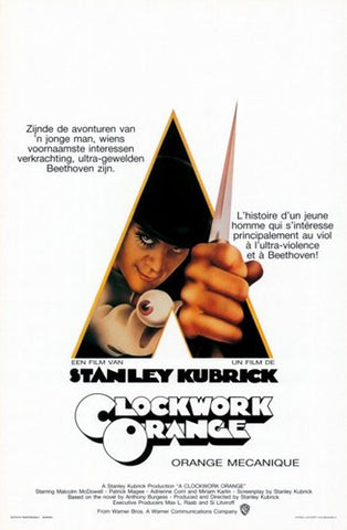 A Clockwork Orange Movie Poster Print