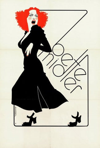 Bette Midler Movie Poster Print