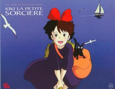 Kiki's Delivery Service (French Title) Movie Poster Print
