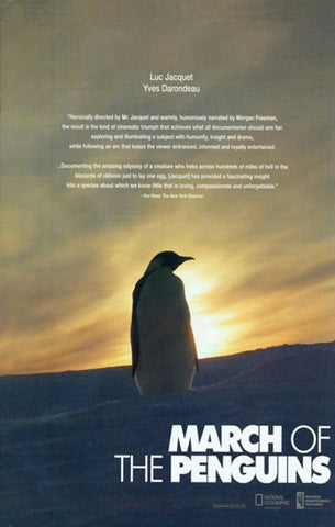 March of the Penguins Movie Poster Print