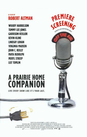 A Prairie Home Companion Movie Poster Print
