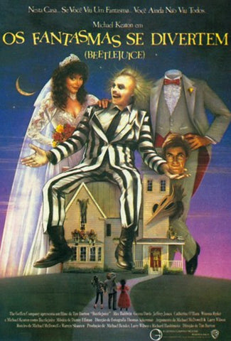 Beetlejuice Movie Poster Print