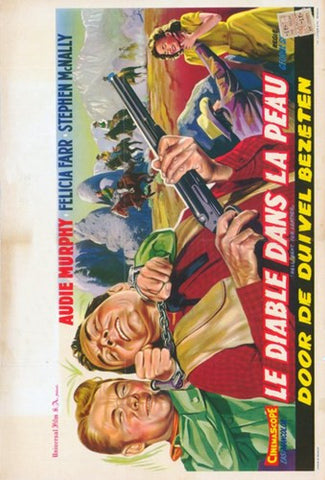 Hell Bent for Leather Movie Poster Print