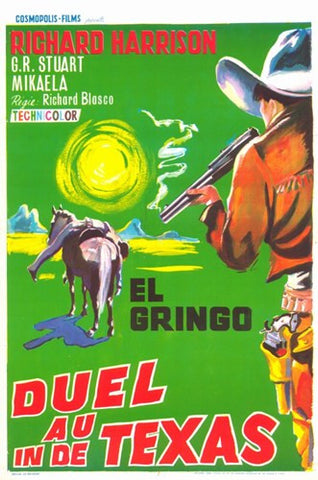 Gunfight at Red Sands Movie Poster Print