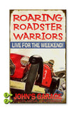 Roaring Roadster Metal 14x24