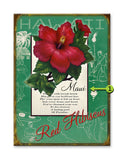 Choose Your Favorite Hawaiian Flower! Metal 23x31