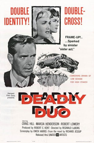 Deadly Duo Movie Poster Print