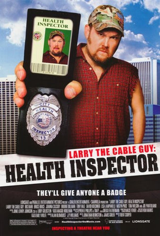 Larry the Cable Guy: Health Inspector Movie Poster Print
