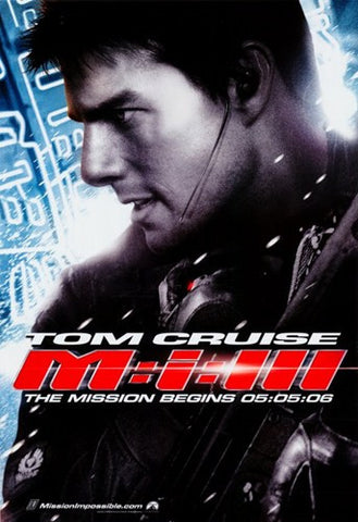 Mission: Impossible III Movie Poster Print