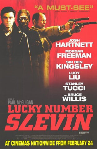 Lucky Number Slevin Movie Poster Print