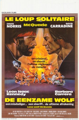 Lone Wolf McQuade Movie Poster Print