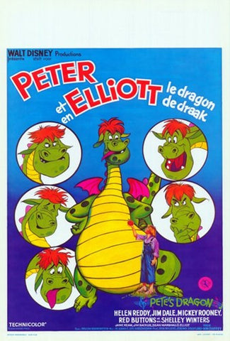 Pete's Dragon Movie Poster Print