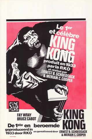 King Kong Movie Poster Print