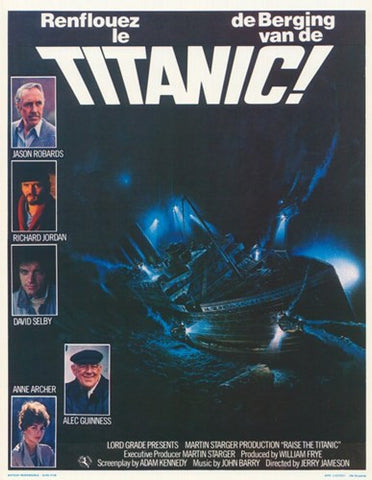 Raise The Titanic Movie Poster Print
