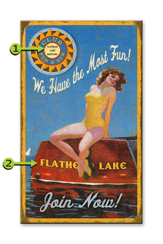 Club Fun Metal 23x39