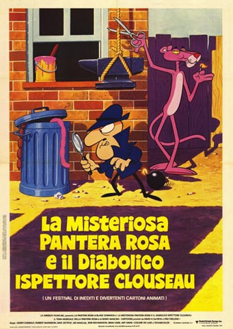 Pink Panther Film Cartoon Festival Movie Poster Print
