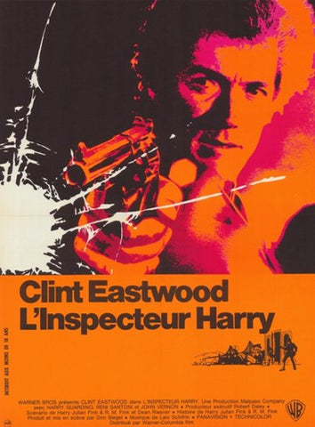 Dirty Harry Movie Poster Print