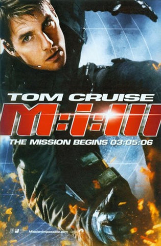 Mission: Impossible III Movie Poster Print