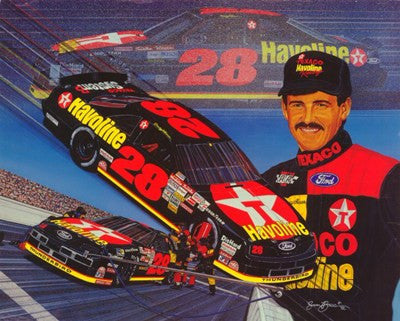 Davey Allison Movie Poster Print
