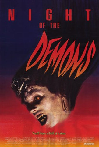 Night of the Demons Movie Poster Print