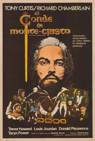 The Count of Monte Cristo Movie Poster Print