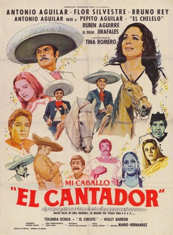 Mi caballo el cantador Movie Poster Print