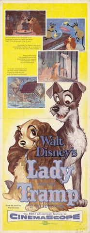 Lady and the Tramp Movie Poster Print