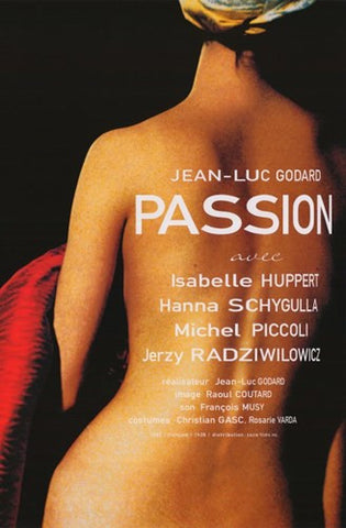 Godard's Passion Movie Poster Print