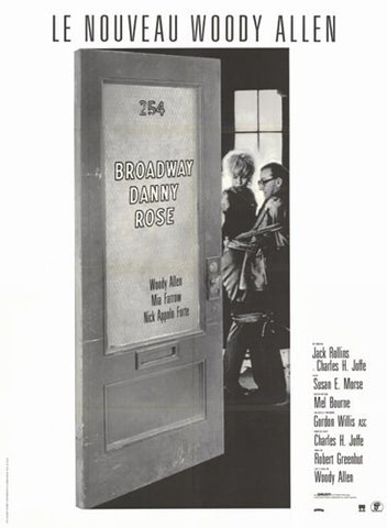 Broadway Danny Rose Movie Poster Print