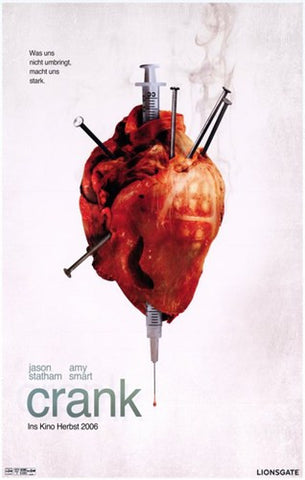 Crank - German - style A Movie Poster Print