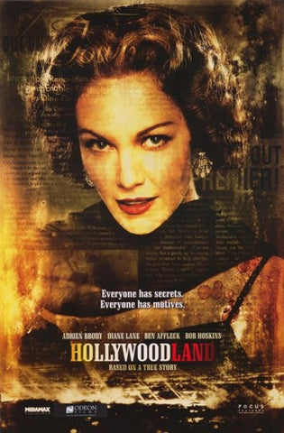 Hollywoodland Movie Poster Print