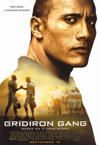 Gridiron Gang Movie Poster Print