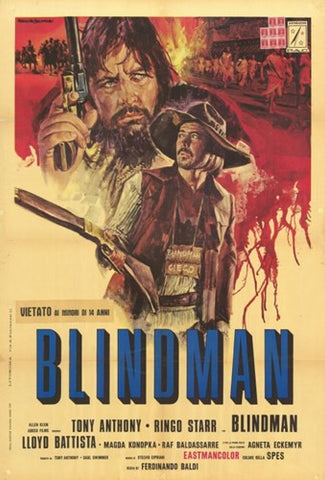 Blindman Movie Poster Print