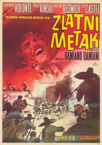 A Bullet for the General Movie Poster Print