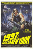 Escape From New York Movie Poster Print