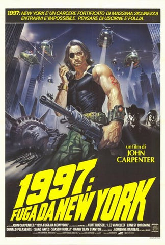 Escape From New York Movie Poster Print