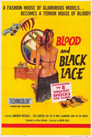Blood and Black Lace Movie Poster Print