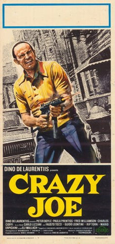 Crazy Joe Movie Poster Print
