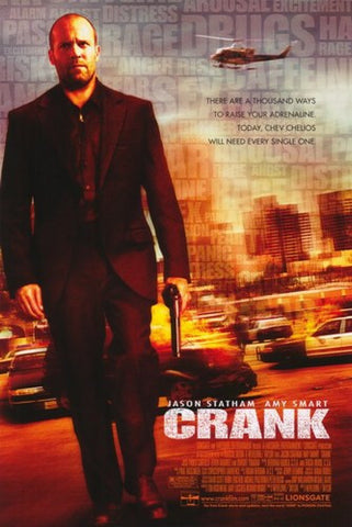 Crank - style B Movie Poster Print