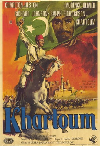 Khartoum Movie Poster Print