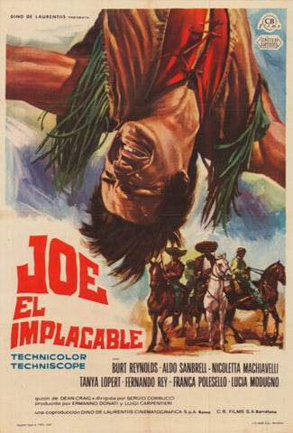 Navajo Joe Movie Poster Print