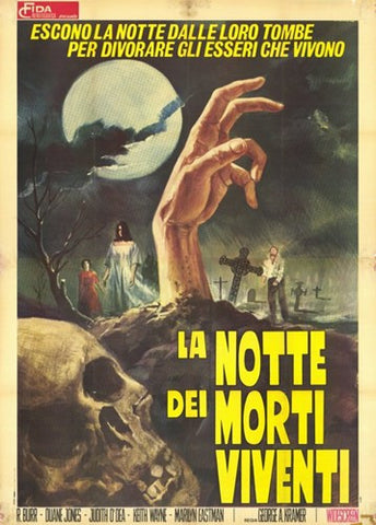 Night of the Living Dead Movie Poster Print