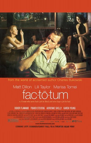 Factotum Movie Poster Print