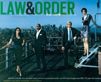 Law & Order Movie Poster Print